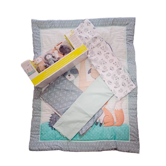 Set de Cuna Bebé Cuddle Time Neutral Gris CU229319HK