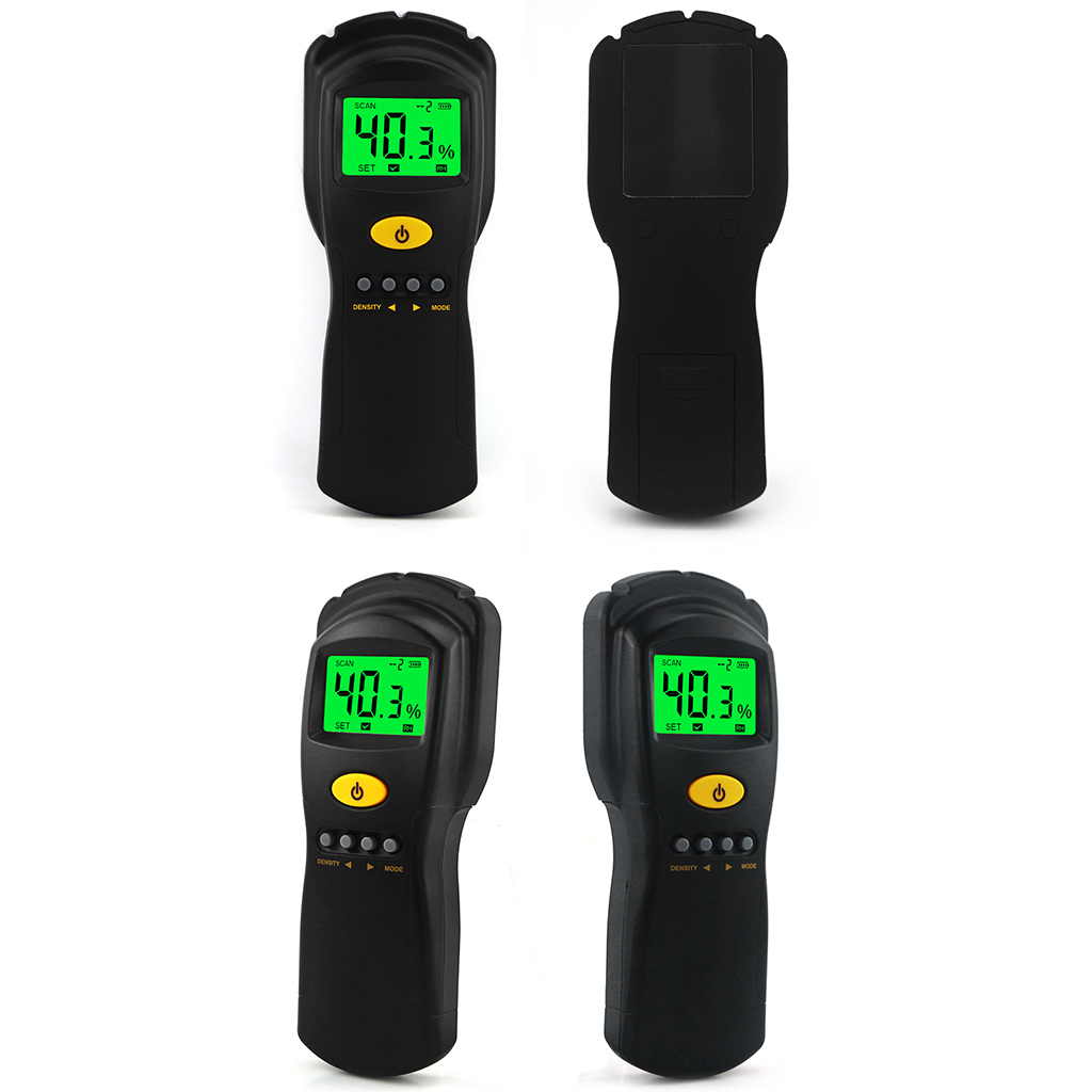 ZPAQI Concrete Timber Damp Moisture Meter Wood Paper Wall Humidity Tester Hygrometer