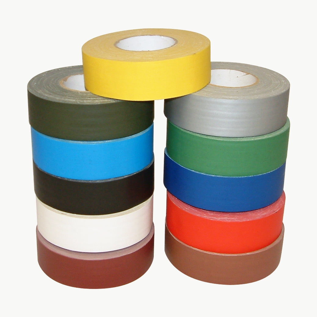 JVCC Low Gloss Gaffer-Style Duct Tape (J90): 4 in. (96mm actual) x 60 yds. (Dark Blue)