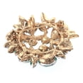 thumbnail image 2 of Crystal Flower Brooch, 2 of 2