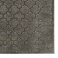 thumbnail image 3 of Linon Platinum Trellis Power Loomed Polyester 2'x3' Rug in Gray, 3 of 3