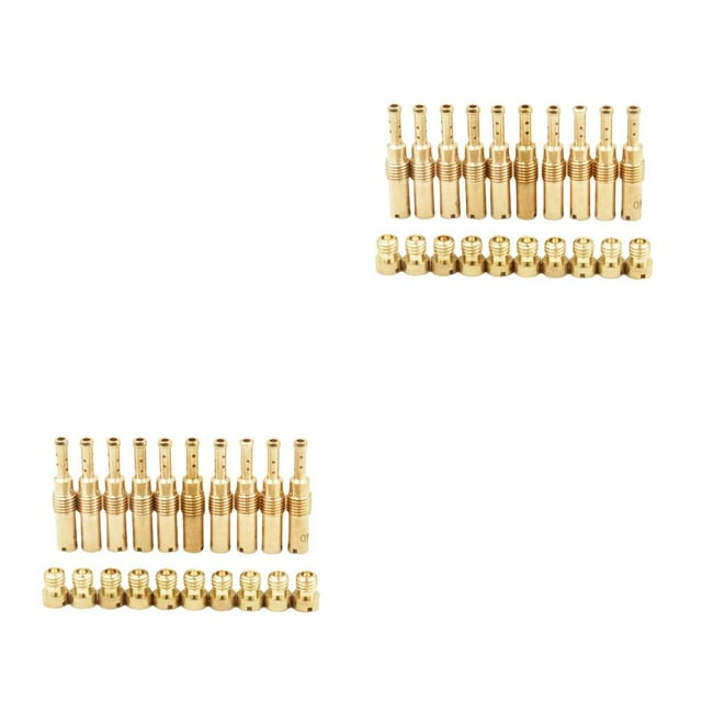QualitChoice Professional Waterproof Carburetor Main Jet Nozzle Slow/Pilot Jets Set 2Set