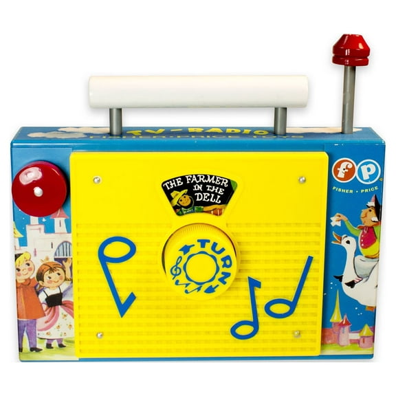 Fisher-Price Classics TV/Radio for Toddlers Age 3 Years 