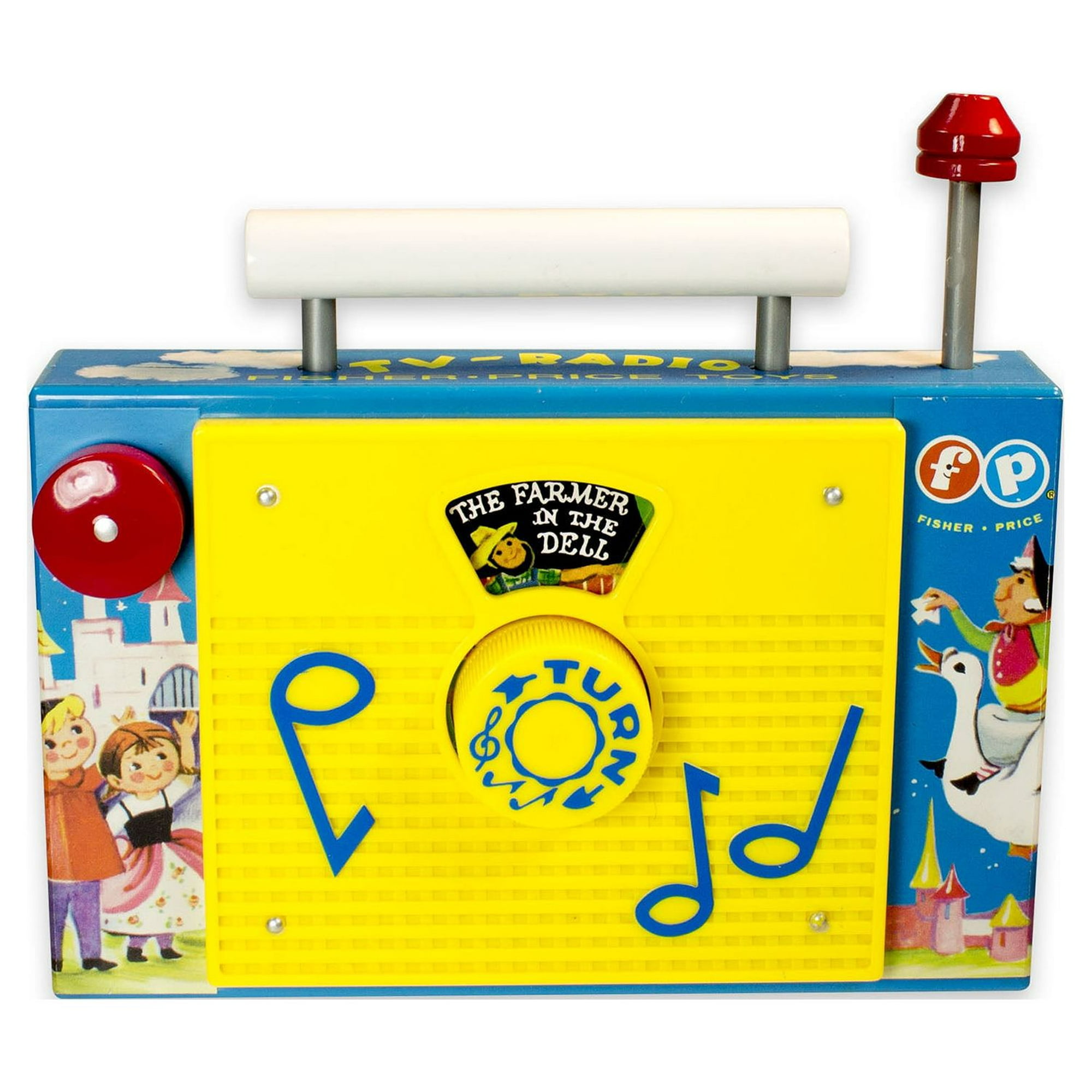 Fisher-Price Classics TV/Radio for Toddlers Age 3 Years+
