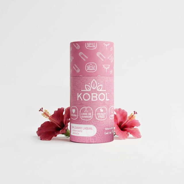 Bálsamo Labial Jamaica Natural Vegano Push Up KOBOL JAMAICA