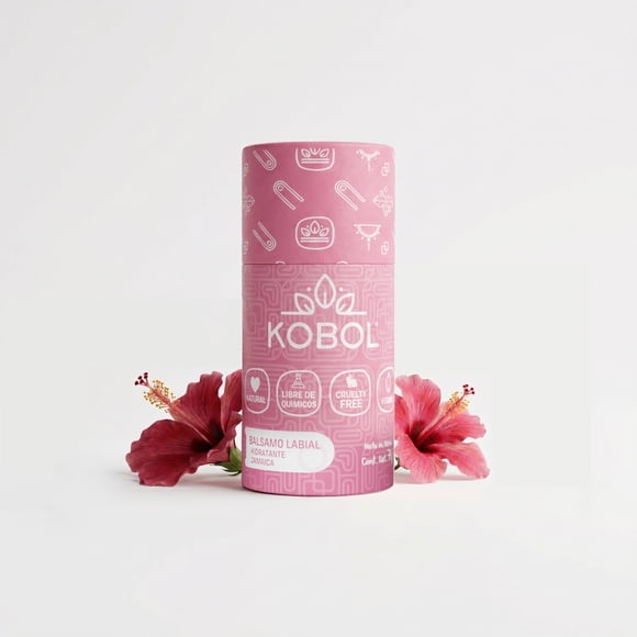 Bálsamo Labial Jamaica Natural Vegano Push Up KOBOL JAMAICA