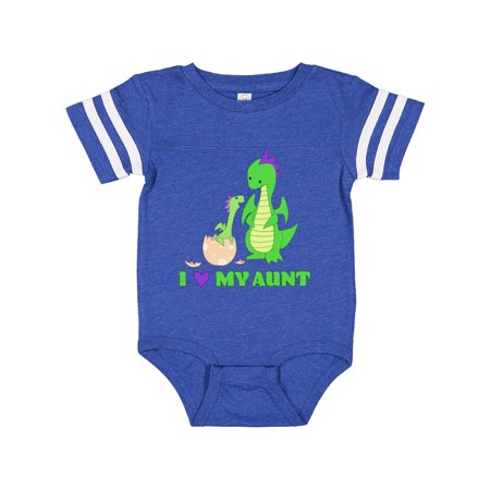 

Inktastic I Love My Aunt Gift Baby Boy or Baby Girl Bodysuit