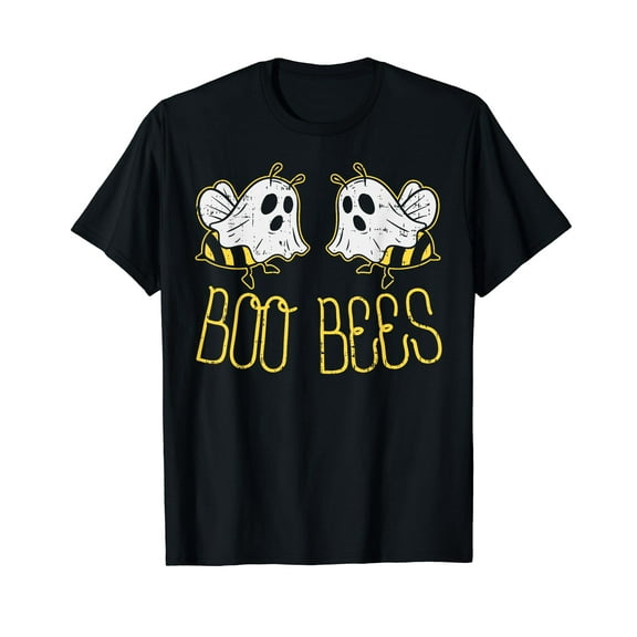 Boo Bees Funny Couples Halloween Costume For Adult Her Women T-Shirt