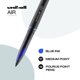 thumbnail image 2 of Uniball Air Paquete De 12 En Azul Bolígrafos Roller Medianos De 0,7 Mm Pruebe Bolígrafos De Gel Bolígrafos De Colores Suministros De Oficina Bolígrafos Coloridos Bolígrafos Azules Bolígrafos De Punta, 2 of 5