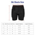 thumbnail image 5 of Pad Outdoor Ski  Shorts  + Knee Pads Set Waterproof Skateboarding Snowboarding Skiing For Women Men, 5 of 7