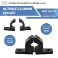 thumbnail image 6 of Universal 2Pcs Mount Bracket Fog Driving Light Spotlight Clamp Bracket 15-30mm for k3282, 6 of 7