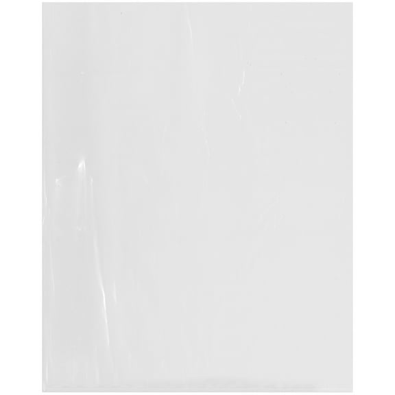 Plymor 24" x 30" (Pack of 125), 2 Mil Flat Open Clear Plastic Poly Bags