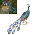 thumbnail image 4 of Luz Solar, Luz Solar de Escultura de Pavo Real, Luz Solar de Pavo Real Luz Solar, Luz de Luz Solar de Pavo Real Exquisita Simple de Montar Para Césped para, 4 of 7