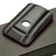 thumbnail image 3 of Vitodeco Leather Keyless SMARTACCESS Key Card Case Compatible with Lexus LX570, Lexus LS460, Lexus ES, Lexus LX600 2016 - 2025 (Card, Black/Red), 3 of 4
