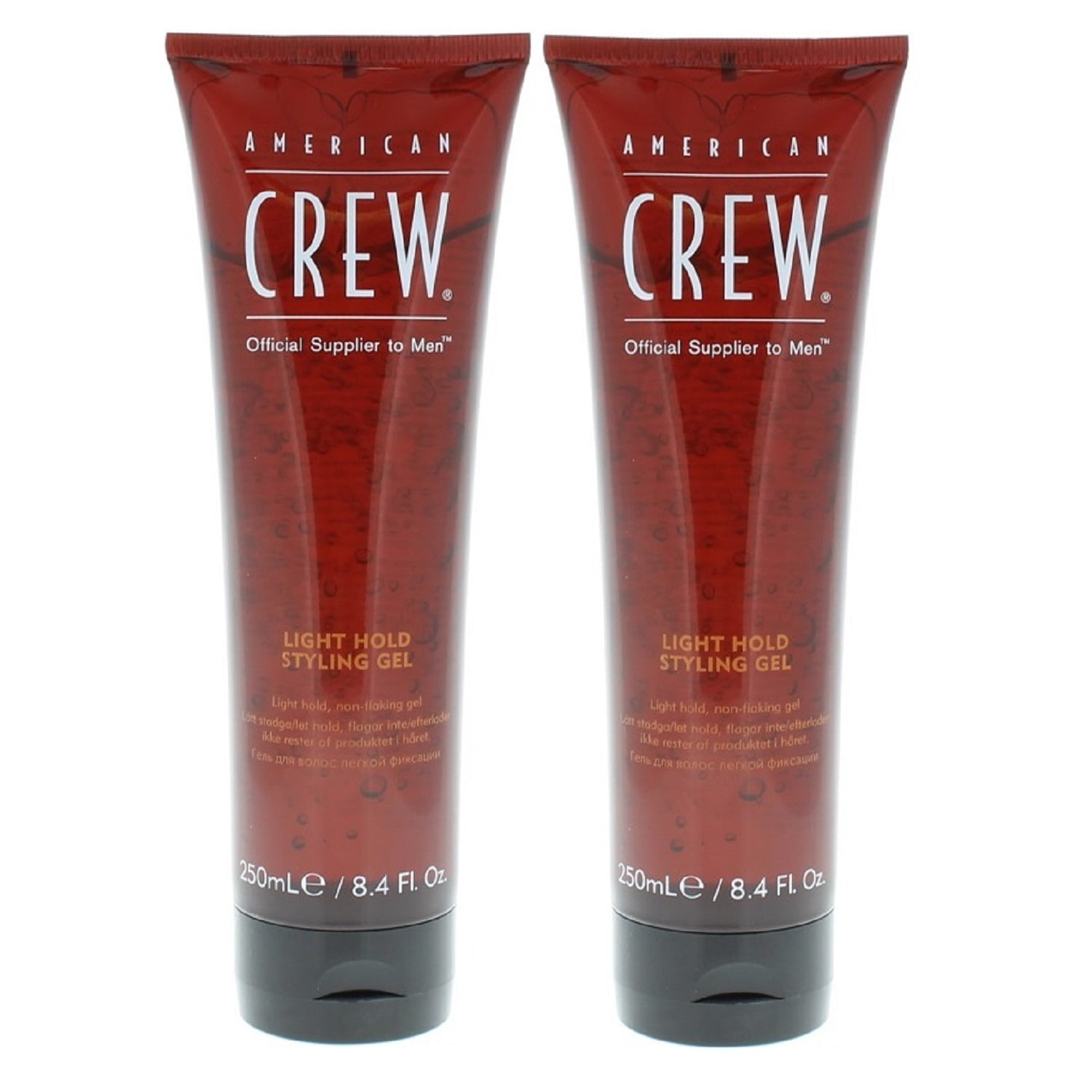 American Crew Light Hold Styling Gel 8.4oz/250ml (2 Pack)