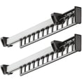 thumbnail image 3 of Porte-vêtements Coulissant pour Garde-Robe, Support pour 12 Cintres Longueur 312mm Lot de 2, 3 of 3