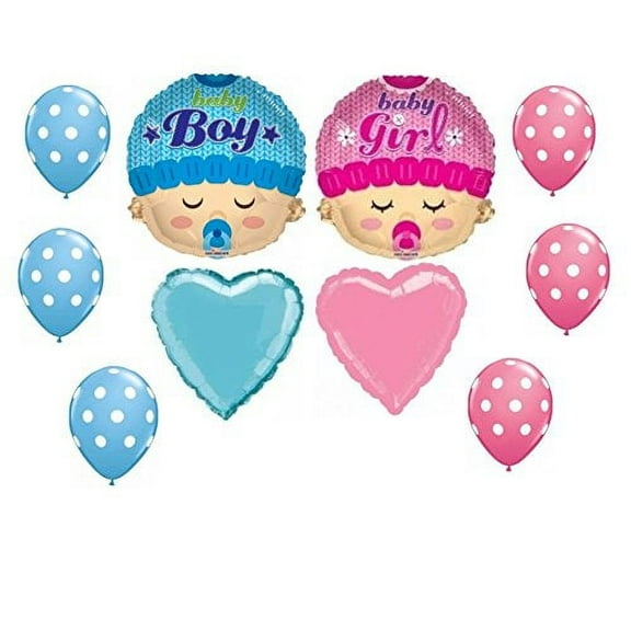 Gender Reveal Baby Shower Balloon Decoration Kit