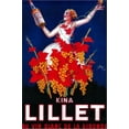thumbnail image 2 of Art.com Kina Lillet Vintage Poster - Europe Stretched Canvas Print Wall Art by Lantern Press, 12" x 18", 2 of 4