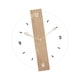 thumbnail image 4 of Reloj de pared decorativo, regalo de inauguración de la casa, reloj colgante nórdico silencioso, reloj para Color madera 40cm, 4 of 9