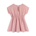thumbnail image 4 of Dresses for Toddler Girls Short Sleeve Casual Girls Flowy Dress Cute Clothes for Toddler Girls 12-18 Months, 4 of 9