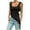 Black, variant on Lovskoo Summer Tops for Women 2024 Tank Tops Scoop Neck Sleeveless Solid Color Trendy Comfortable Breathable Blouses Tops Olive Green