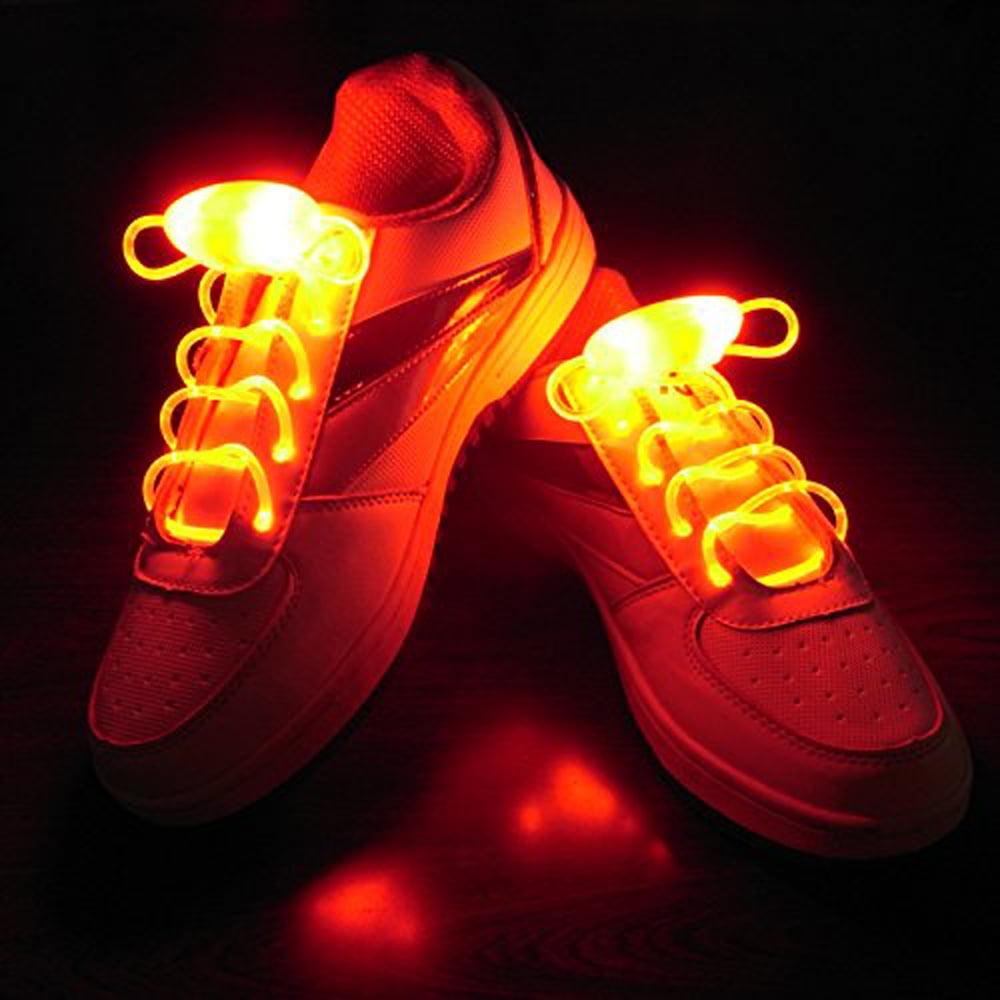IClover LED Shoe Laces Light Up Glow 