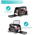 thumbnail image 5 of Raccoon Fabric 900D Oxford Cloth Pet Carrier Bag with Sherpa Base and Nylon Webbing,Dog Travel Carrier for Small to Medium Dogs, 5 of 7