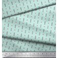 thumbnail image 2 of Soimoi polyester Crepe Fabric Curve Diamond & Clock Tower Architectural Decor Fabric Printed Yard 52 Inch Wide, 2 of 3