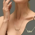 thumbnail image 3 of Sonducket Doce signos del zodiaco encanto constelaciones amistad collar joyería cadena colgante para amante Festival regalos Libra oro Type3 NO3, 3 of 6