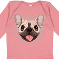 thumbnail image 4 of Inktastic French Bulldog Dog Boys or Girls Long Sleeve Baby Bodysuit, 4 of 5