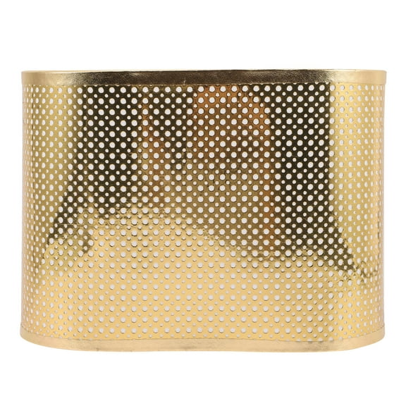 Soimiss Table Lamp Shade in Golden Fabric for Home Use Creates Warm Natural Lighting