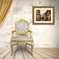 thumbnail image 3 of Stans, Leo 18x15 Gold Ornate Wood Framed with Double Matting Museum Art Print Titled - Old City Lights, 3 of 4