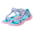 thumbnail image 2 of YMNXA Toddlers Kids Boys Sandals Soft Sole Non Open Toe Comfortable Breathable Water Shoes For Outdoor Beach Sports And Daily Wear,Pink,9.5-10 Years, 2 of 9