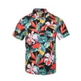 thumbnail image 2 of Beautiful Giant Floral Casual Button Down Shirts Short Sleeve Hawaiian Shirt for Men, 2 of 7