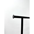 thumbnail image 6 of Mainstays Mainstays Double Garment Clothes Rack, Rich Black, Metal Frame, 6 of 9