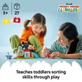 thumbnail image 4 of LEGO DUPLO Disney Mickey Mouse Clubhouse & Car Building Kit - Color Sorting Sensory Toy with Spinning Wheel - Toy for Toddlers, Girls, and Boys, Ages 2+ - Gift for Birthdays - 10454, 4 of 8