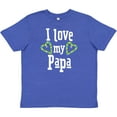 thumbnail image 3 of Inktastic I Love my Papa- hearts Youth T-Shirt, 3 of 5