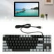 thumbnail image 5 of Teclado De La Computadora, 87 Teclas KeyCap Mechanical Keyboard RGB Retroiluminado Para PC, 5 of 7