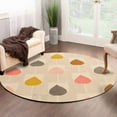 thumbnail image 5 of Beige area rug 17x17, Tufted carpet, Handmade, Rugs for Bed, Living, room, 5 of 6