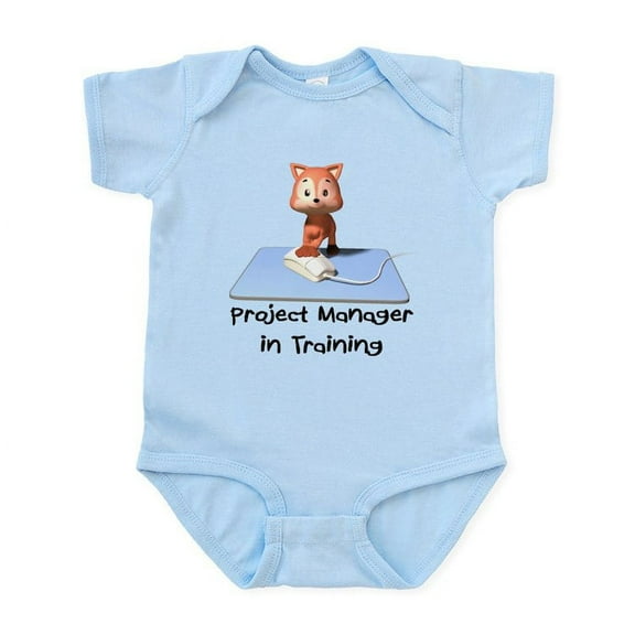 CafePress - Project Manager In Training Infant Bodysuit - Baby Light Bodysuit, Size Newborn - 24 Months