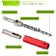 thumbnail image 5 of Self Centering Drill Bit Set 1/4In Hex Shank Vix Bit, 5/64In to 1/4In, 5 of 5