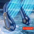 thumbnail image 1 of 1pc Portable USB Cooler Fan with 5 Speeds and Digital Display - Super Strong Technology and Bladeless Design for Outdoor Use, 1 of 4