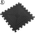 thumbnail image 3 of Estera de goma para el suelo, 5 piezas, alfombrilla de goma para el suelo, alfombrilla para ejercicios, almohadilla para el suelo, funcionamiento suave, 3 of 8