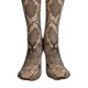 thumbnail image 4 of Women Snakeskin Digital Print Pantyhose High Waist Velvet Footed Tights Leggings, 4 of 5
