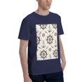 thumbnail image 2 of Bingfone Anchor With Rope Men'S Loose Fit Short-Sleeve Pocket T-Shirt, 2 of 7