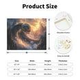 thumbnail image 2 of Lsque Mythical Serpent Mountain Sunrise Print Wall Art – Decorative Picture for Living Room, Bedroom, and Office (Horizontal), 2 of 6