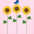 thumbnail image 3 of CafePress - Sunflower Garden Bird T Shirt - Light T-Shirt Kids XS-XL, 3 of 4