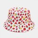 thumbnail image 1 of Unisex 100% Algodón Packable Bucket Hat Sun Hat Colores Lisos Para Hombres Mujeres Feliz Sencillez, 1 of 3