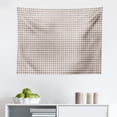 thumbnail image 1 of Quatrefoil Tapestry, Moroccan Monochrome Lattice Symmetrical Classic Lines Motif Print, Fabric Wall Hanging Decor for Bedroom Living Room Dorm, 2 Sizes, Charcoal Grey and White, by Ambesonne, 1 of 1