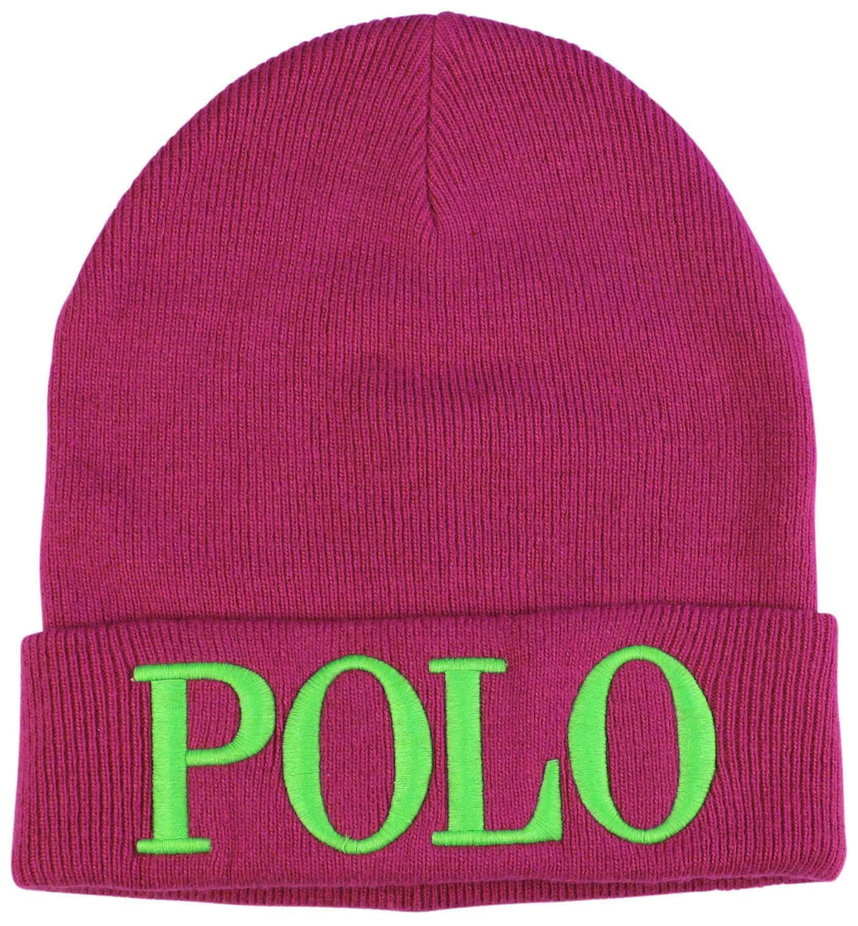 women's polo beanie